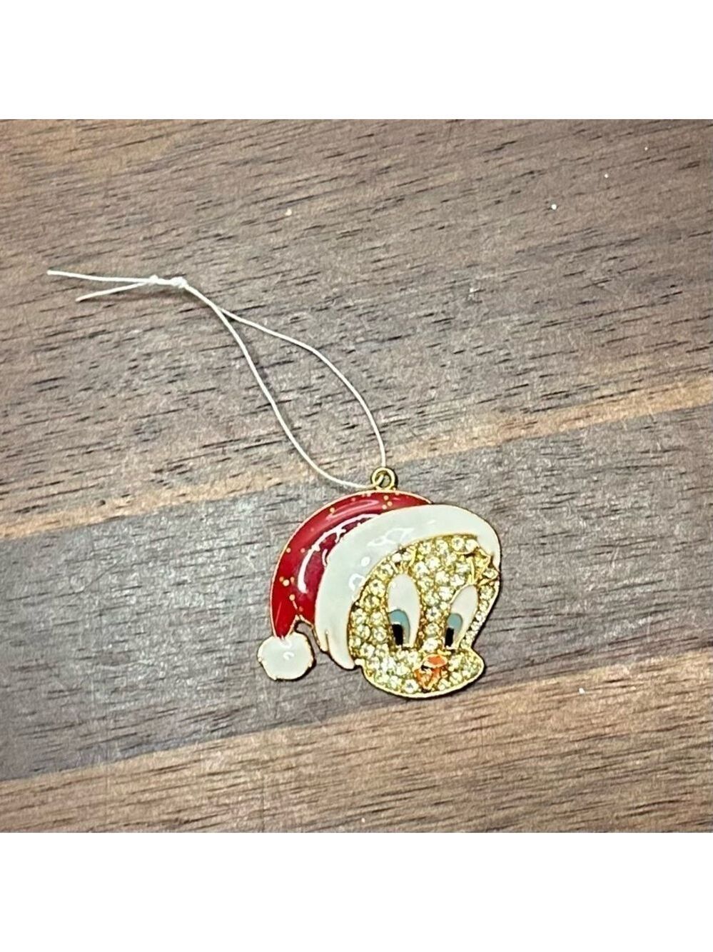 Hallmark Tweety Christmas Ornament Looney Tunes Tweety Pendant 2004